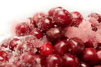 żurawina liofilizowana